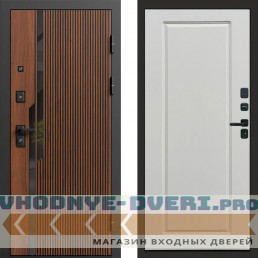 Входная дверь Флекс Бетон Гранд Белый Софт